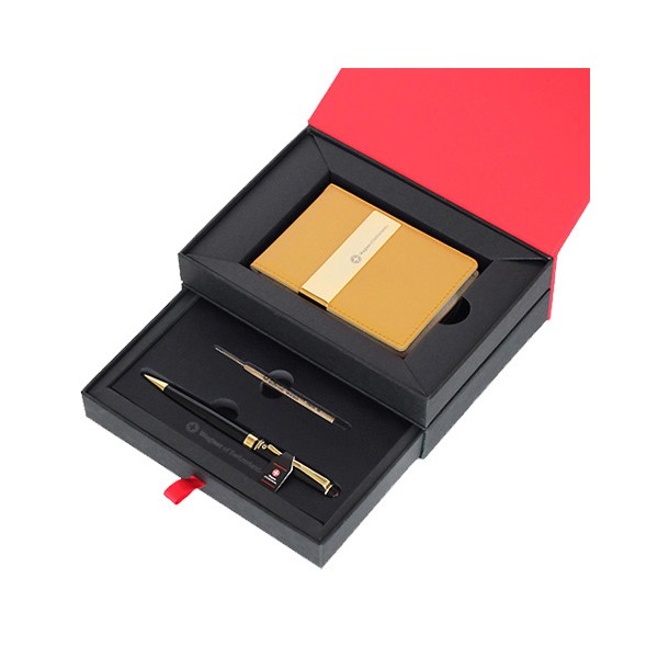 상품 이미지: 스위스와그너 뉴머니클립&프레스티지볼펜 리필세트