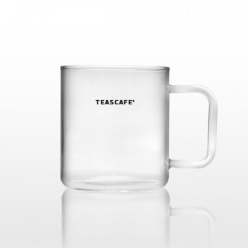 스퀘어 글라스 머그컵 370ml