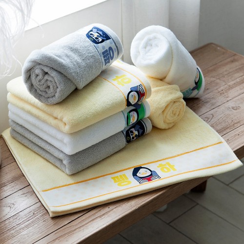 펭수 전사 세면타올