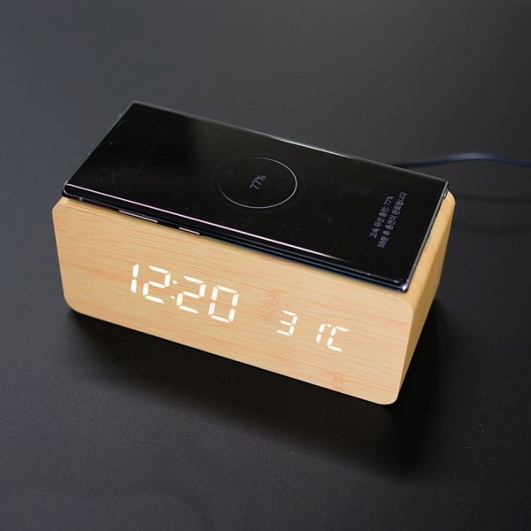 상품 이미지: 엑스트라 WCP-160 고속 무선충전 겸용 탁상시계