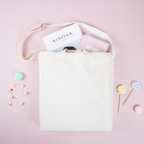 메이드유 크로스 손잡이에코백 340*400*100