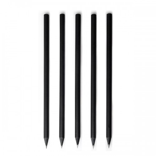 고급흑목원형미두연필