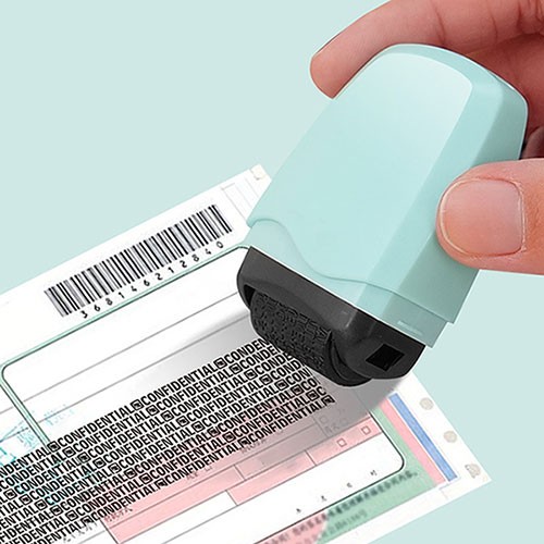 시큐리티 택배송장지우개