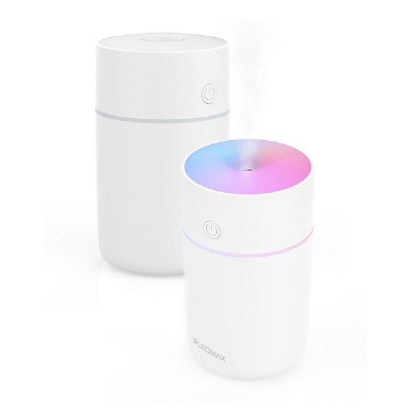 상품 이미지: 플레오맥스 LED 레인보우 무드등 무선미니가습기 PM-HUMI100