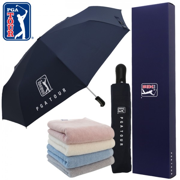 상품 이미지: PGA 3단70무지 완자+200g코마사타올세트