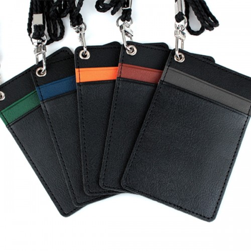 심플라이프 스탠다드 목걸이카드지갑(투톤)