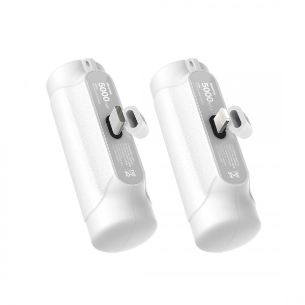 상품 이미지: 스마텍 미니 일체형 도킹형보조배터리 5,000mAh STPB-MB5000