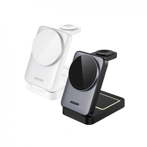 코끼리 폴딩 맥세이프호환 3in1 무선충전기(워치전기종가능)