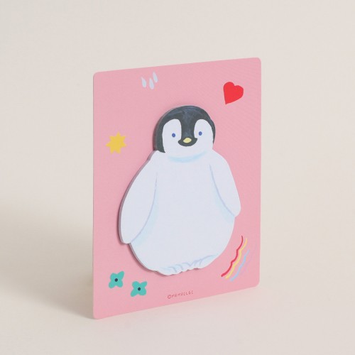 해피메모잇 펭귄(주문제작형)