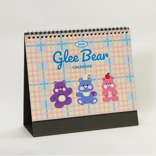 2025 글리베어 탁상형캘린더(기성,박인쇄)