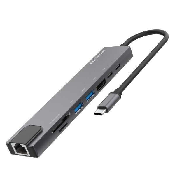 상품 이미지: 플레오맥스 8in1 C타입 멀티허브 PUH-J08