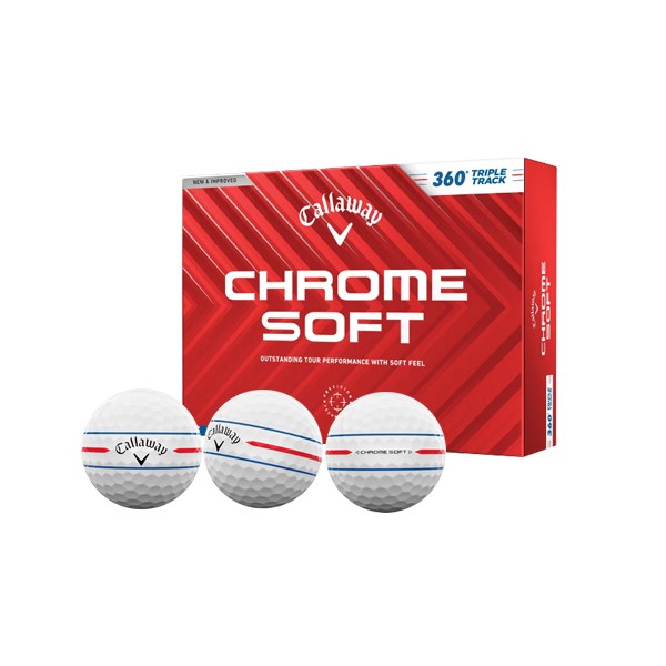 상품 이미지: 캘러웨이 크롬소프트 360 트리플트랙 12구