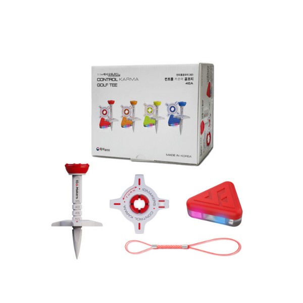 상품 이미지: 카르마LED 골프티 선물세트 4p