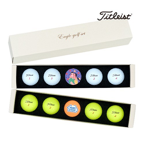 타이틀리스트 ProV1 4구 볼마커세트