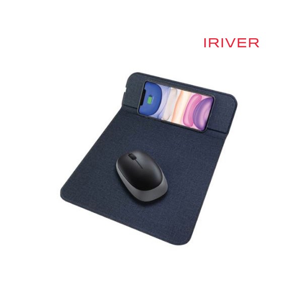 상품 이미지: 아이리버 15W 고속무선충전 거치형 마우스패드 IHW-MP10