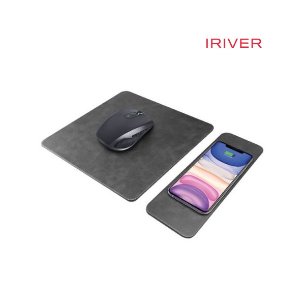 상품 이미지: 아이리버 15W 고속무선충전 분리형 마우스패드 IHW-MP30