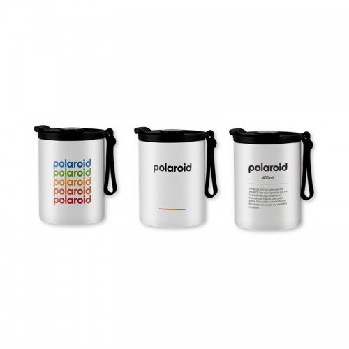 폴라로이드 실리콘스트랩 텀블러 400ml