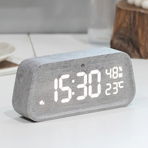 플라이토 헤이비 와이파이 인테리어 LED탁상시계 i127