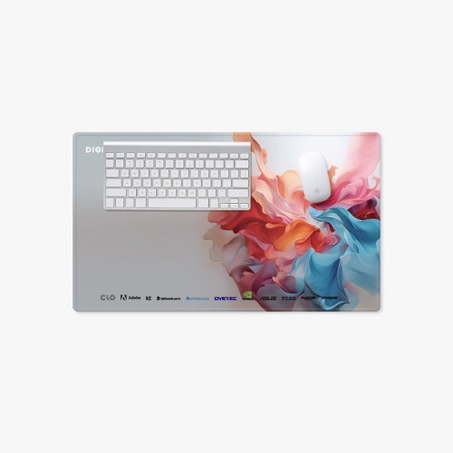 풀칼라오바록 천연고무 데스크매트 3T