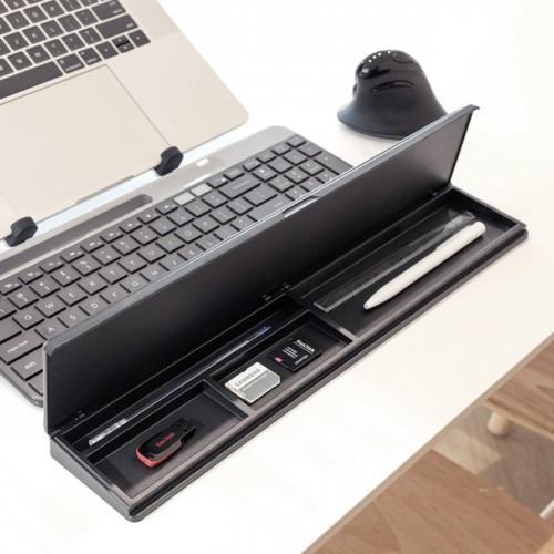 쿠션트레이 수납형 키보드 손목받침대