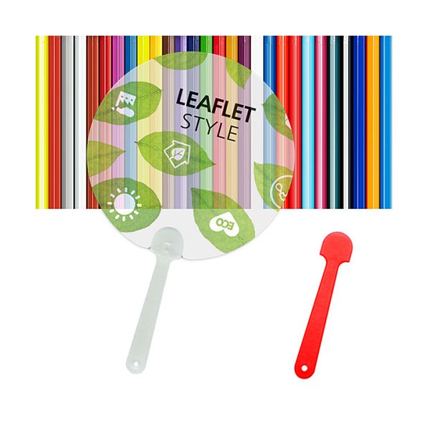 상품 이미지: 반투명 원형팬시부채