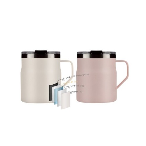 제로마크 어반진공 머그컵 355ml