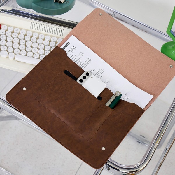 상품 이미지: 클래식 레더 A4오거나이저