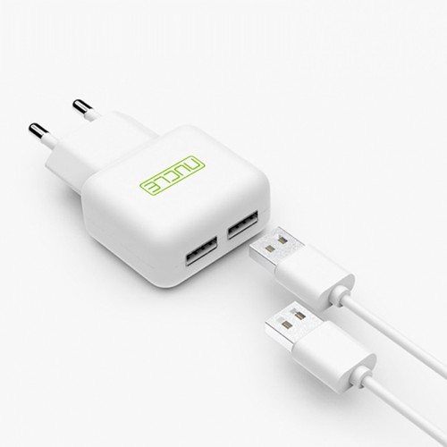 뉴클 2.1A 2포트 가정용충전기(케이블미포함)