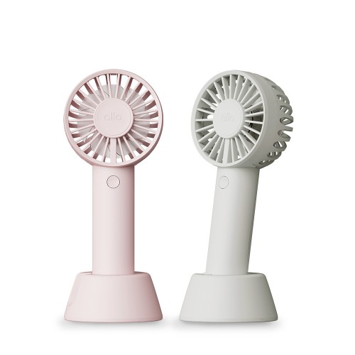 듀얼팬 버전2 휴대용 미니선풍기 F2A
