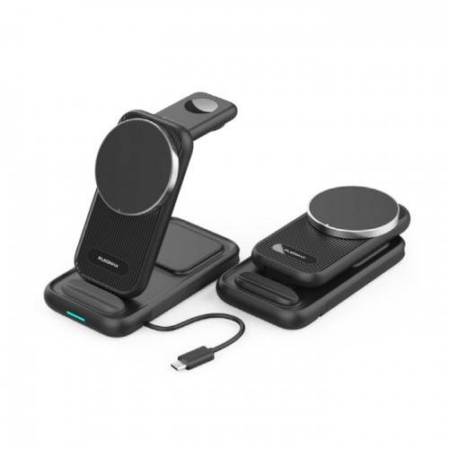 플레오맥스 4in1 접이식 15W 고속무선충전기(애플+갤럭시워치)