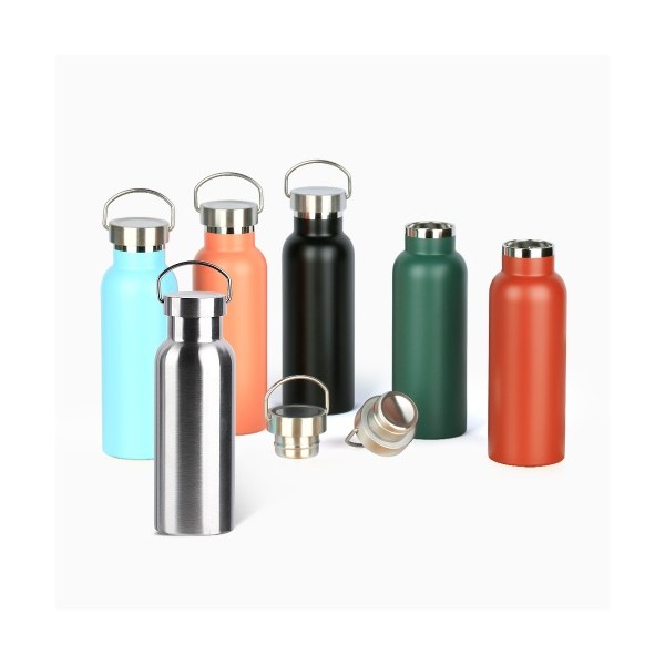 상품 이미지: 밤부 이중진공 컬러 텀블러 500ml