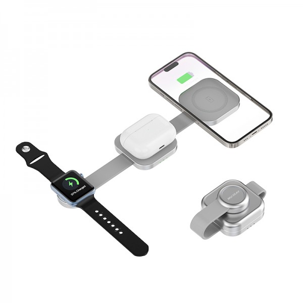 상품 이미지: 머레이 포터블 3in1 무선충전기 DUAL-TAP