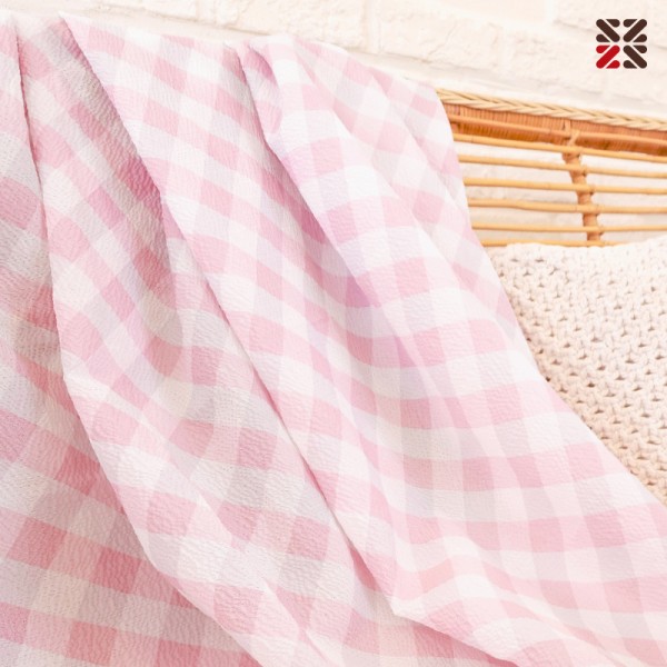 상품 이미지: 시어서커 여름담요(체크블루,체크핑크)