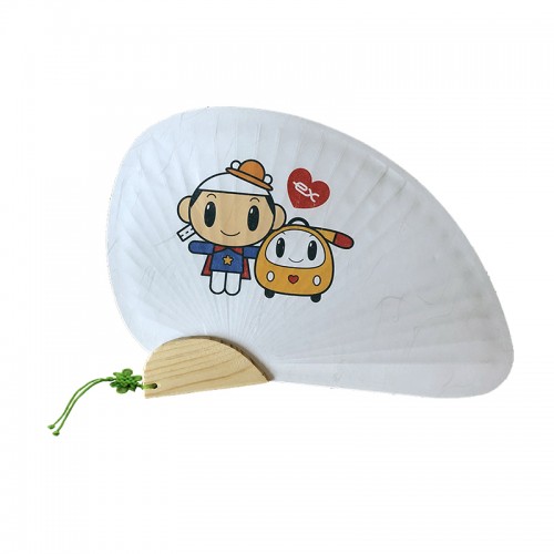 한지부채 나비선(양면컬러인쇄)