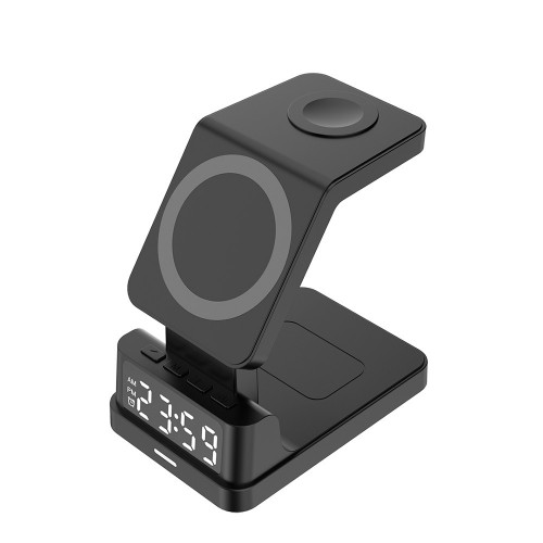 머레이 디지털알람시계 4in1 맥세이프 무선충전기 S20