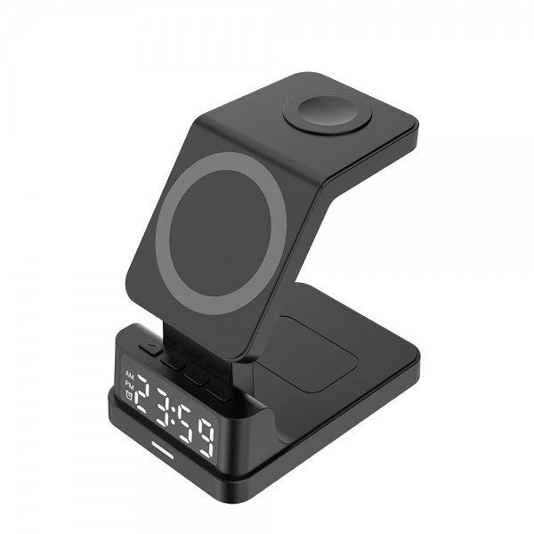 상품 이미지: 머레이 디지털알람시계 4in1 맥세이프 무선충전기 S20