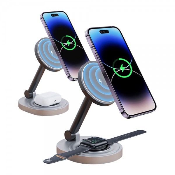 상품 이미지: 머레이 3in1 맥세이프 무선충전기 Z10