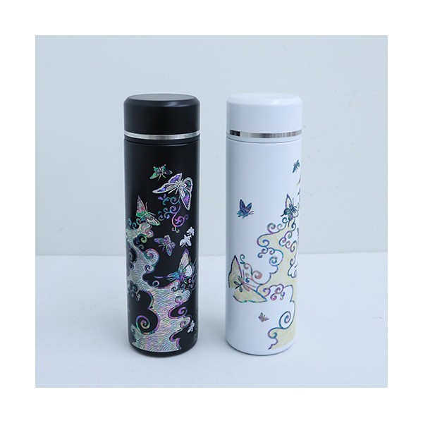 상품 이미지: 나빌레라 고급316 나비정원 자개텀블러 500ml