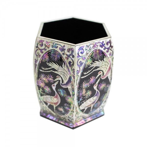 상품 이미지: 이조송학육각연필꽂이