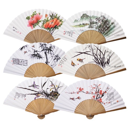 오죽선 전통부채 중형