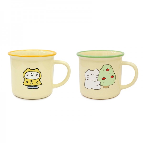 상품 이미지: 마이픽 쿠냥/모냥 머그컵 300ml