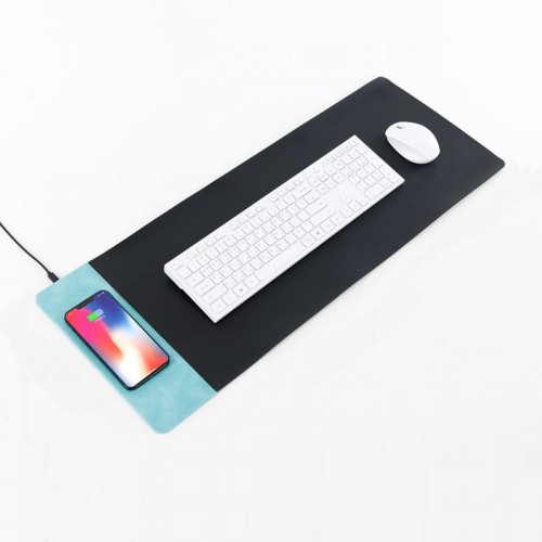 유즈비 스웨더 15W 고속무선충전 마우스 장패드