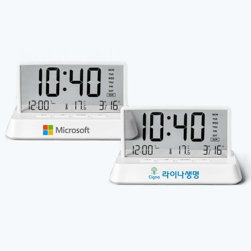 이노젠 투명디스플레이 스누즈 스마트탁상시계 TPW-8000