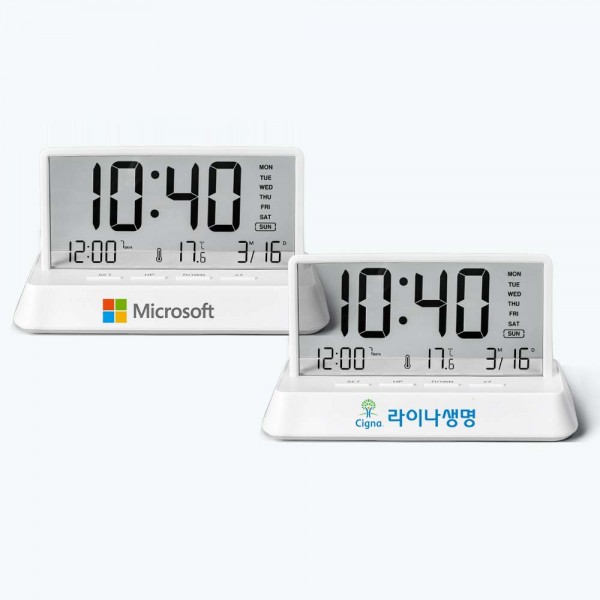 상품 이미지: 이노젠 투명디스플레이 스누즈 스마트탁상시계 TPW-8000
