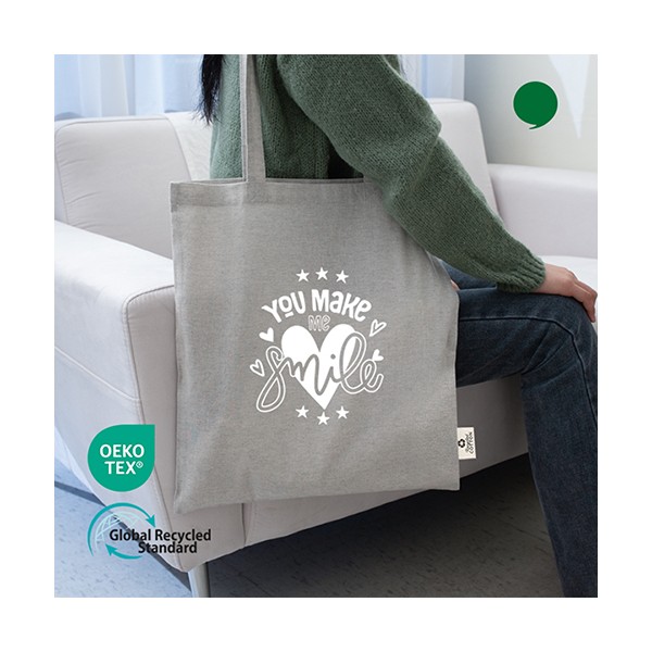 상품 이미지: 오코텍스리사이클 라이트에코백(그레이)