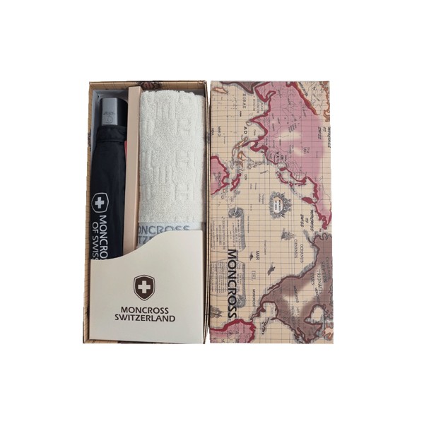 상품 이미지: 몽크로스 솔리드 3단우산&바코드 타올세트