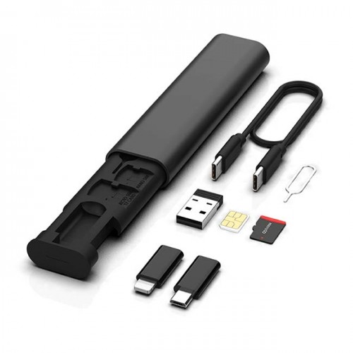 뉴클 멀티 케이블키트(유심칩,SD카드수납가능)