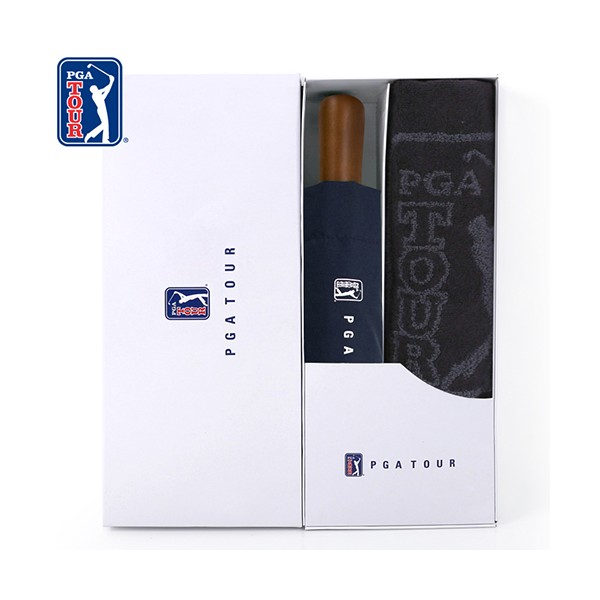 상품 이미지: PGA 3단완전자동 빈티지우드+170g 죽사타올세트