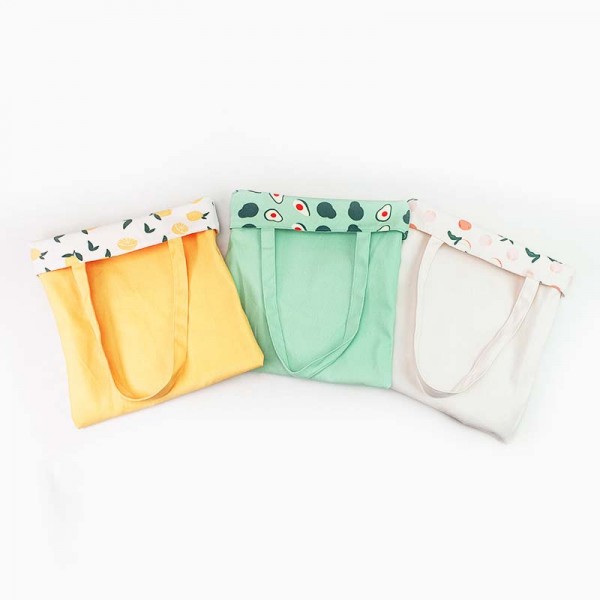 상품 이미지: 양면 컬러에코백 HE31