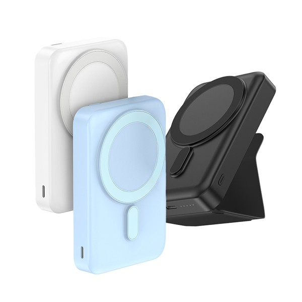 상품 이미지: 코끼리 스탠드 맥세이프 무선 고속충전 보조배터리 10000mAh